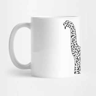 Brachiosaurus Dinosaur Maze Mug